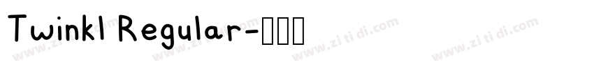 Twinkl Regular字体转换